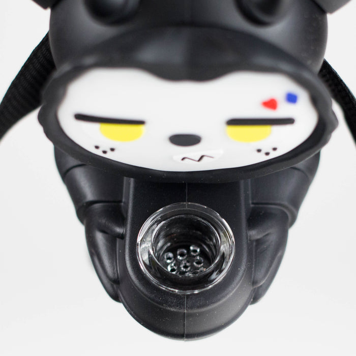 6" Devil water pipe Resin · Silicone · Plastic Bong JJ Distribution