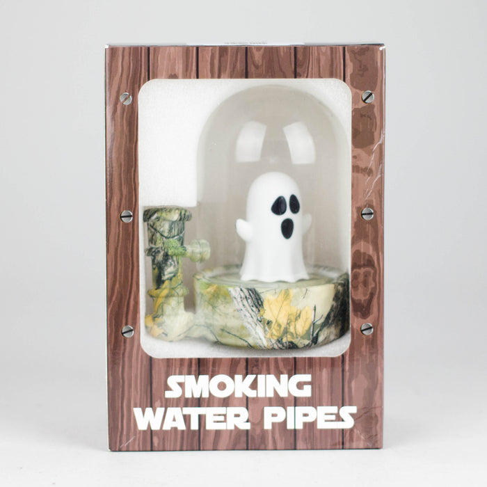 6" Ghost Rig Resin · Silicone · Plastic Bong JJ Distribution