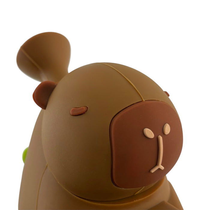 6" Capybara Silicone Water Pipe Resin · Silicone · Plastic Bong Super Supplys Inc