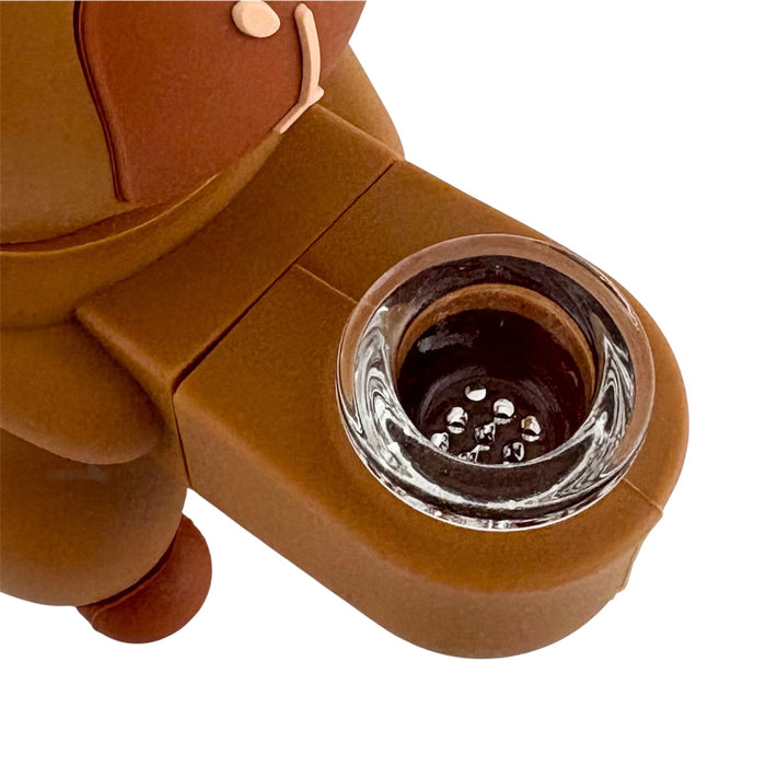 6" Capybara Silicone Water Pipe Resin · Silicone · Plastic Bong Super Supplys Inc