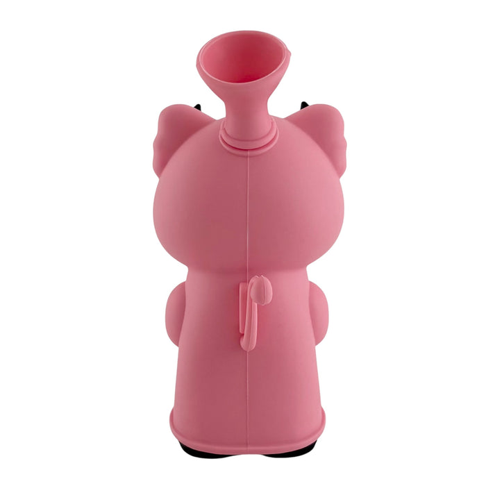 6" Pink Bear Silicone Water Pipe Resin · Silicone · Plastic Bong Super Supplys Inc