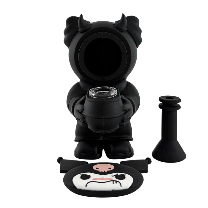 6" Silicone Character Water Pipe – Assorted Colors Resin · Silicone · Plastic Bong Super Supplys Inc