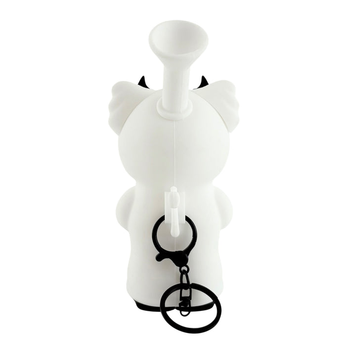 6" Silicone Kitty Water Pipe – Assorted Colors Resin · Silicone · Plastic Bong Super Supplys Inc
