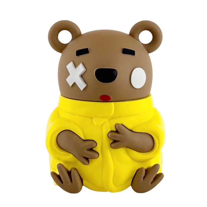 Street-Style Bear Herb Grinders – Assorted Colors-6CT Display Pack Super Supplys Inc