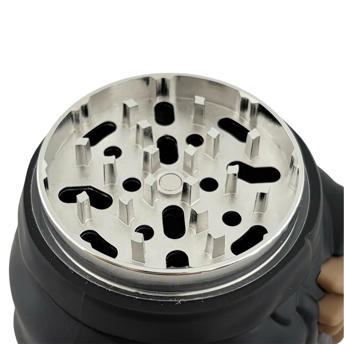 Street-Style Bear Herb Grinders – Assorted Colors-6CT Display Pack Super Supplys Inc