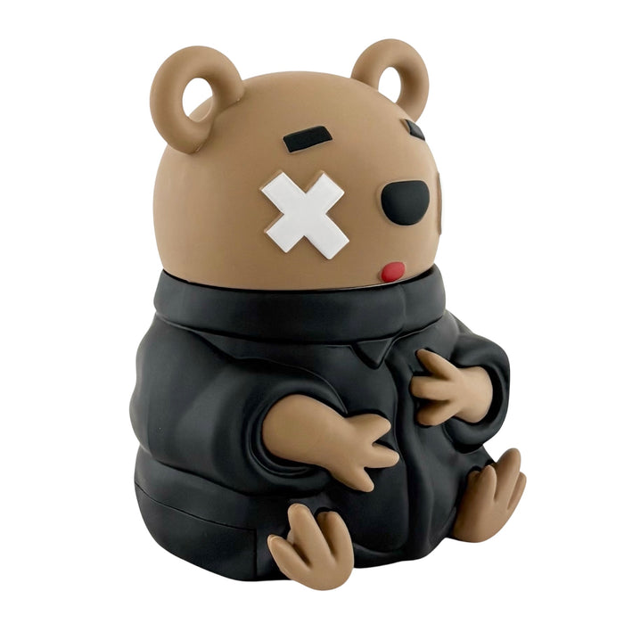 Street-Style Bear Herb Grinders – Assorted Colors-6CT Display Pack Super Supplys Inc