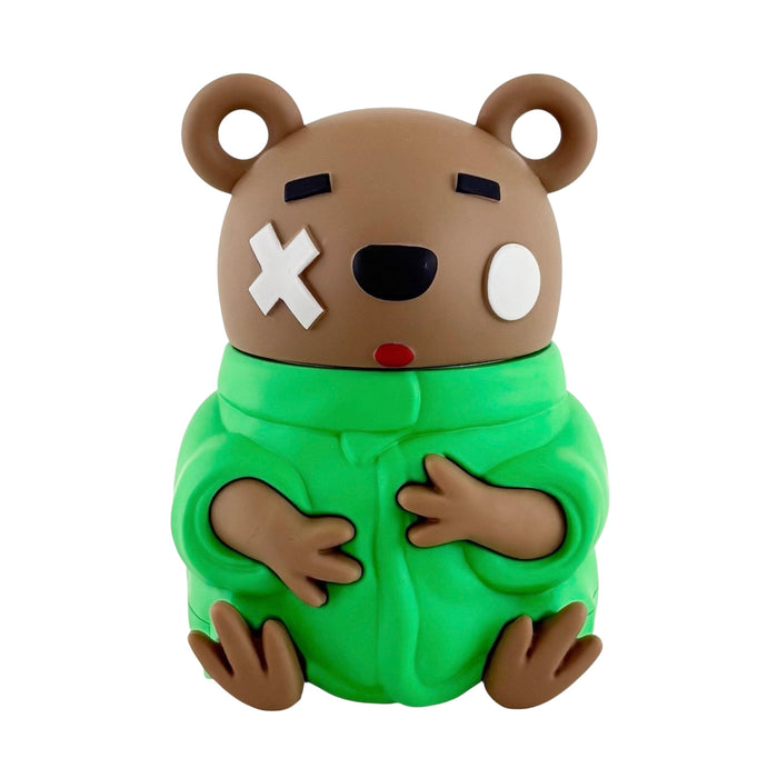 Street-Style Bear Herb Grinders – Assorted Colors-6CT Display Pack Super Supplys Inc