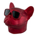 Bulldog Sunglasses Herb Grinders – Assorted Colors-6CT Display Pack Super Supplys Inc