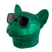 Bulldog Sunglasses Herb Grinders – Assorted Colors-6CT Display Pack Super Supplys Inc