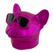 Bulldog Sunglasses Herb Grinders – Assorted Colors-6CT Display Pack Super Supplys Inc