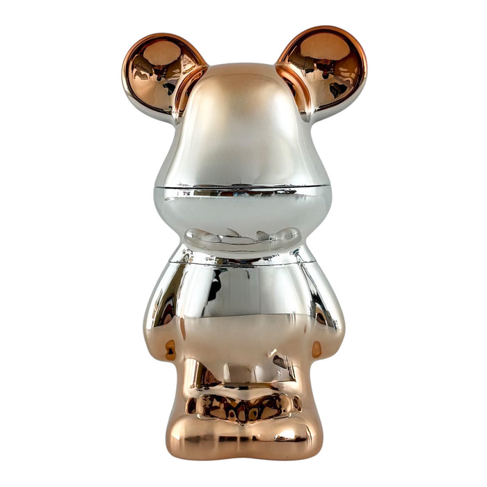 3-Piece Bear Design Metal Grinder – Assorted Colors - Display of 6 Display Pack Super Supplys Inc