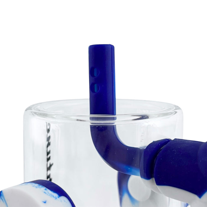 6.5" Silicone R2D2-Inspired Water Pipe Resin · Silicone · Plastic Bong Fortune