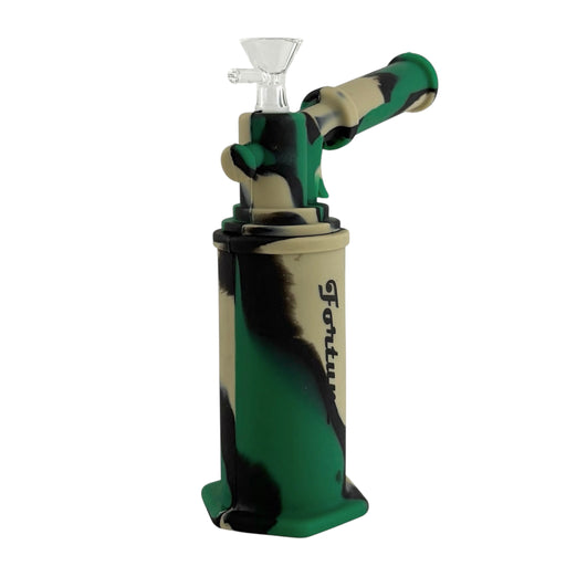 8" Silicone Torch Design Water Pipe Resin · Silicone · Plastic Bong Fortune