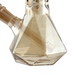 10" Geometric Hexagon Electroplated Glass Bong Glass Bong Fortune