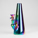 7" Solid Color Electroplate Glass Bong Glass Bong 777 Smoke Rainbow2