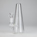 7" Solid Color Electroplate Glass Bong Glass Bong 777 Smoke Clear