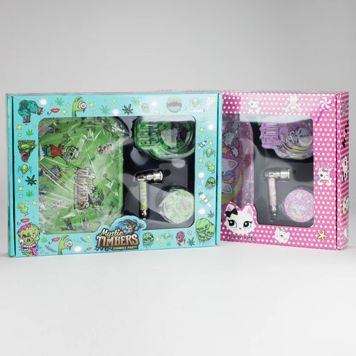 4-in-1 Metal Pipe Smoke Set – Complete Kit Bundle 777 Smoke