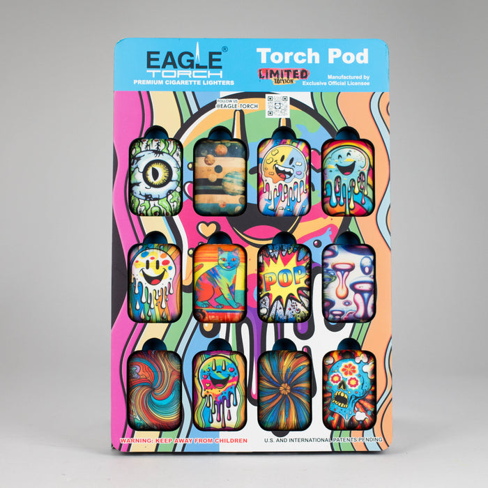 Eagle Torch | TORCHPOD Lighter – Limited Edition Display of 24 [PT191CS] Torch BB Canada
