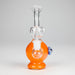 6" Sticker Bubler Bong Mutli Color Glass Bong HALLO GLASS
