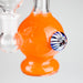 6" Sticker Bubler Bong Mutli Color Glass Bong HALLO GLASS