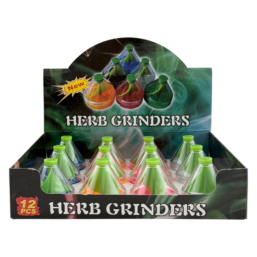 Glow-in-the-Dark Plastic Grinders Display Pack Super Supplys Inc