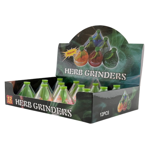 Glow-in-the-Dark Plastic Grinders Display Pack Super Supplys Inc