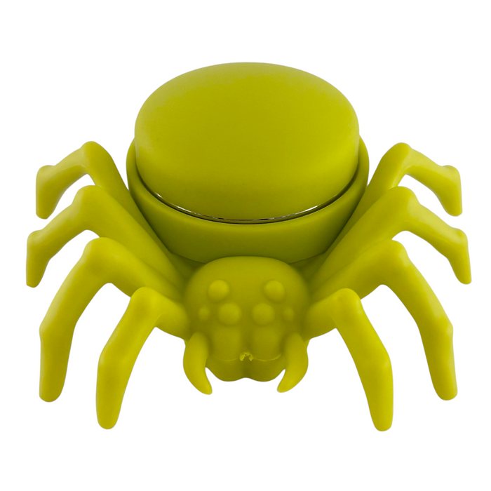 Spider Design 3-Piece Grinder Set - Display of 6 Assorted Colors Display Pack Super Supplys Inc