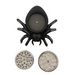 Spider Design 3-Piece Grinder Set - Display of 6 Assorted Colors Display Pack Super Supplys Inc