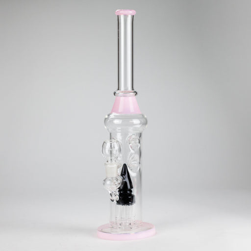 19" Poke Glass Water Bong – Assorted Colors Glass Bong RMG WHOLESALE