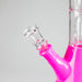 12" Double Perc Fancy Glass Water Bong – Assorted Colors Glass Bong RMG WHOLESALE