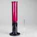 10" Shining Straight Glass Water Bong – Assorted Colors Glass Bong RMG WHOLESALE