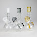 7" Twisted Tube Glass Bong – Assorted Colors Glass Bong RMG WHOLESALE