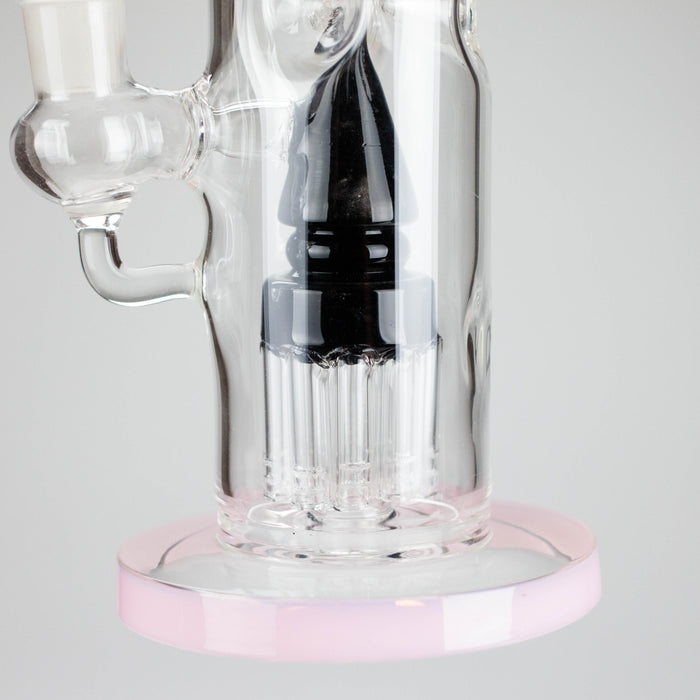19" Poke Glass Water Bong – Assorted Colors Glass Bong RMG WHOLESALE