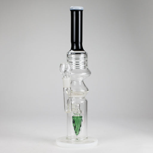 16" Poke Glass Water Bong – Assorted Colors Glass Bong RMG WHOLESALE