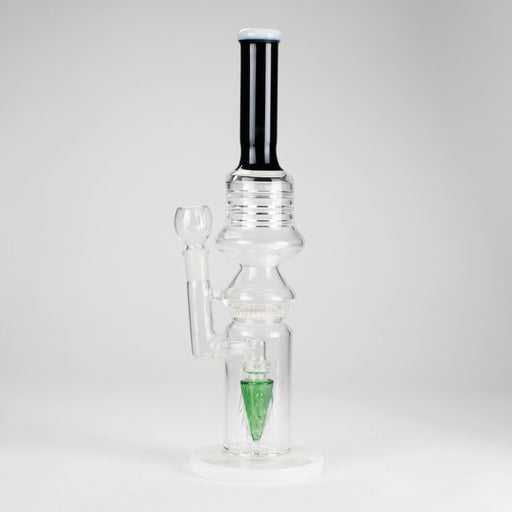 16" Poke Glass Water Bong – Assorted Colors Glass Bong RMG WHOLESALE