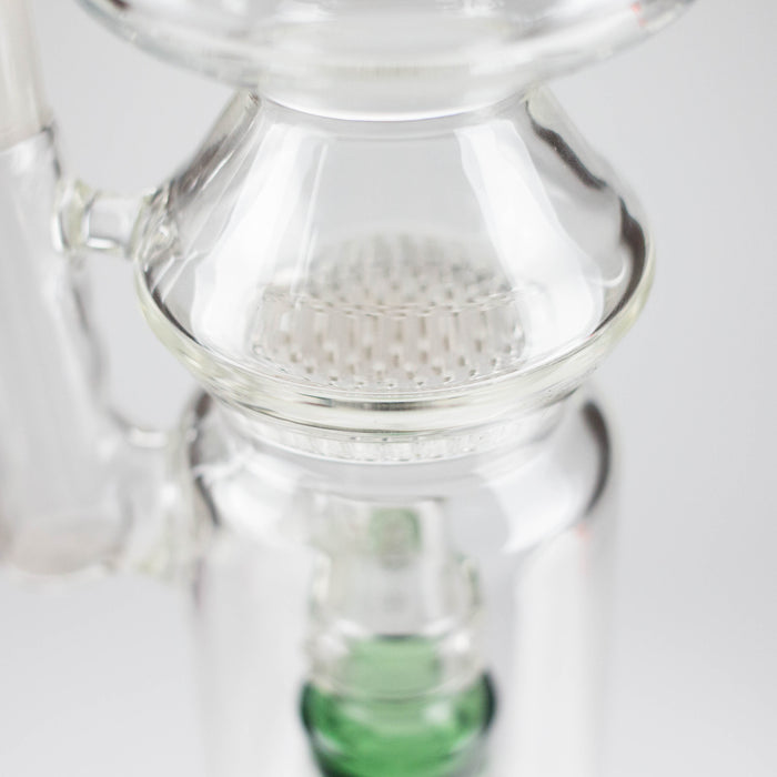 16" Poke Glass Water Bong – Assorted Colors Glass Bong RMG WHOLESALE