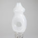 7" Donut Twist Glass Water Bong – Assorted Colors Glass Bong RMG WHOLESALE