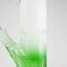 8" Straight Tube Glass Bong – Assorted Colors Glass Bong RMG WHOLESALE