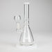 8" Cone Glass Water Bong – Assorted Colors Glass Bong RMG WHOLESALE