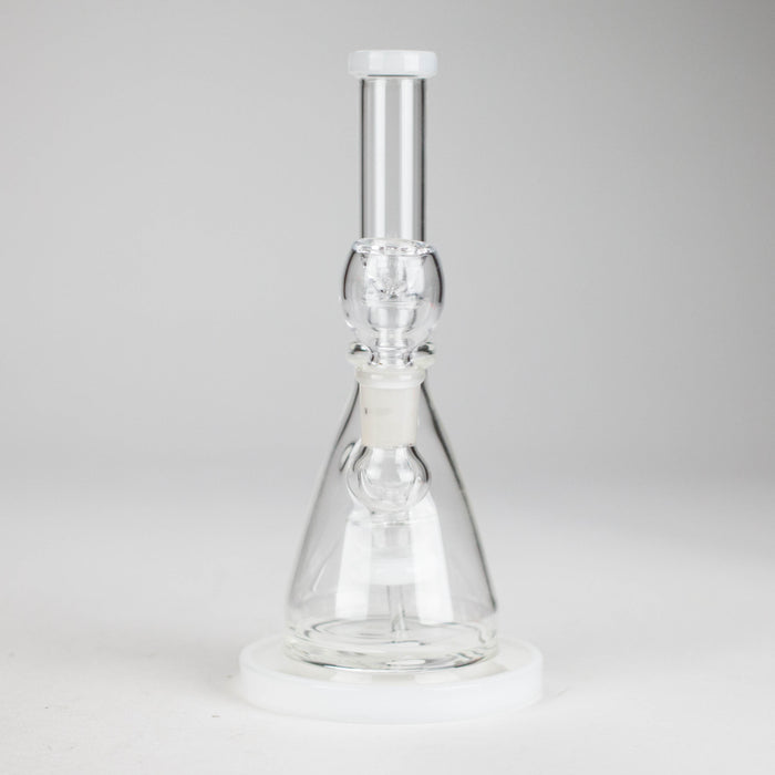 8" Cone Glass Water Bong – Assorted Colors Glass Bong RMG WHOLESALE