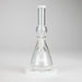 8" Cone Glass Water Bong – Assorted Colors Glass Bong RMG WHOLESALE