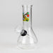 5" Glass Water Bong – Assorted Sticker Design Glass Bong RMG WHOLESALE