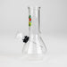 5" Glass Water Bong – Assorted Sticker Design Glass Bong RMG WHOLESALE