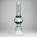 NG | 17" Crowned Diablo Bong [S391] Glass Bong High-End Brands Glass GREEN