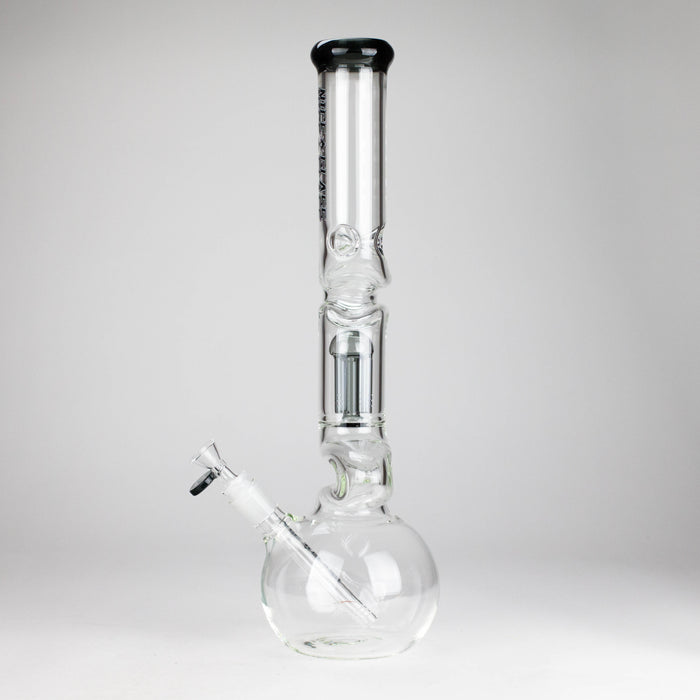 NG | 18" Double Zong 4-Arm Perc Beaker [G2232] Glass Bong High-End Brands Glass