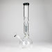 NG | 18" Double Zong 4-Arm Perc Beaker [G2232] Glass Bong High-End Brands Glass