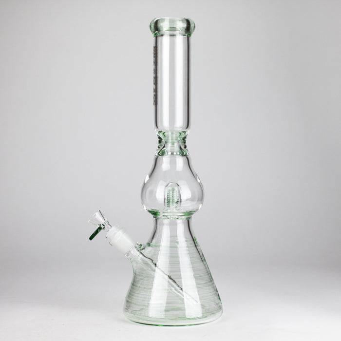 NG | 16" Pear Shape Tube with UFO Perc [BO-066] Glass Bong High-End Brands Glass
