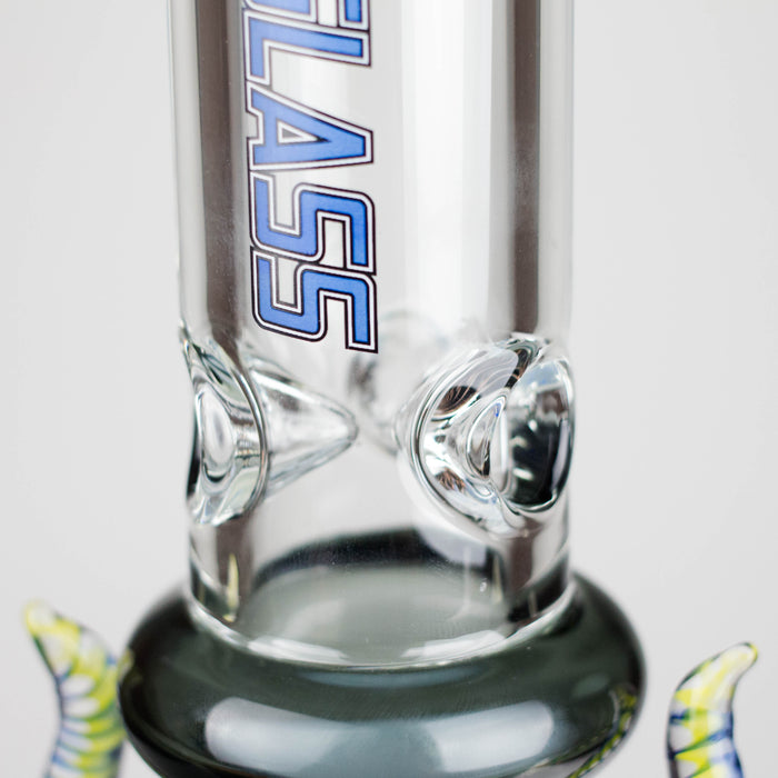 NG | 17" Crowned Diablo Bong [S391] Glass Bong High-End Brands Glass