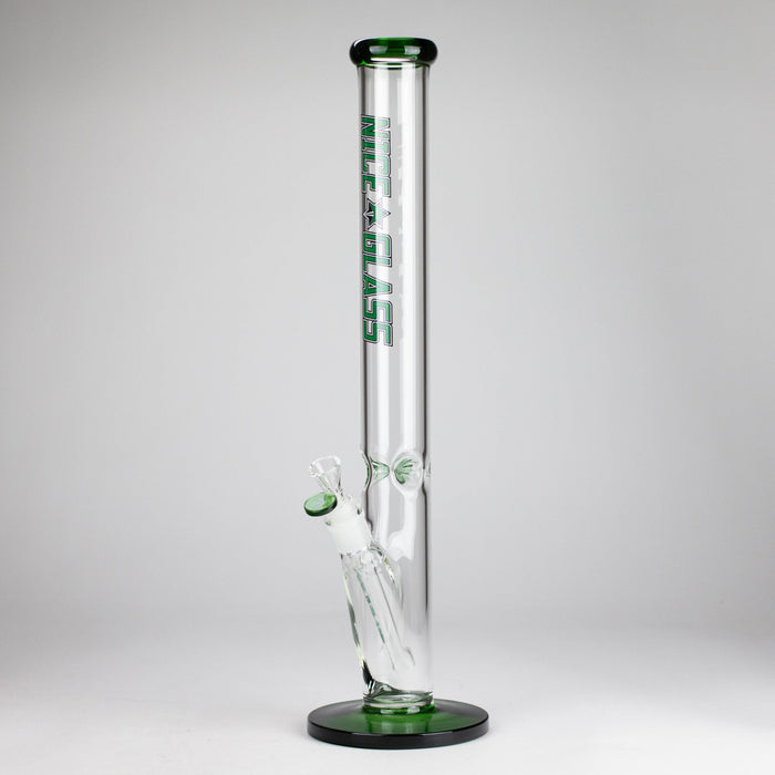 NG | 18" 5mm Straight Tube [GX006-5] Glass Bong High-End Brands Glass GREEN