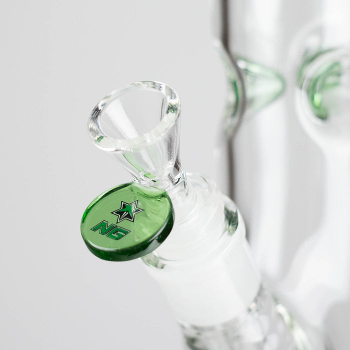 NG | 18" 5mm Straight Tube [GX006-5] Glass Bong High-End Brands Glass